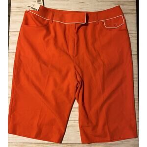 Monterey Club Womens Size 18 Salmon Pink 'Dry Swing Collection' Golf Capris